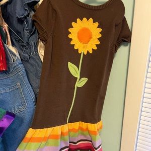 Sunflower sweater dress 🌻